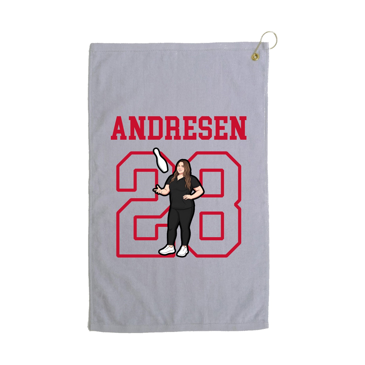 Golf Towel — Shirsey in Grey