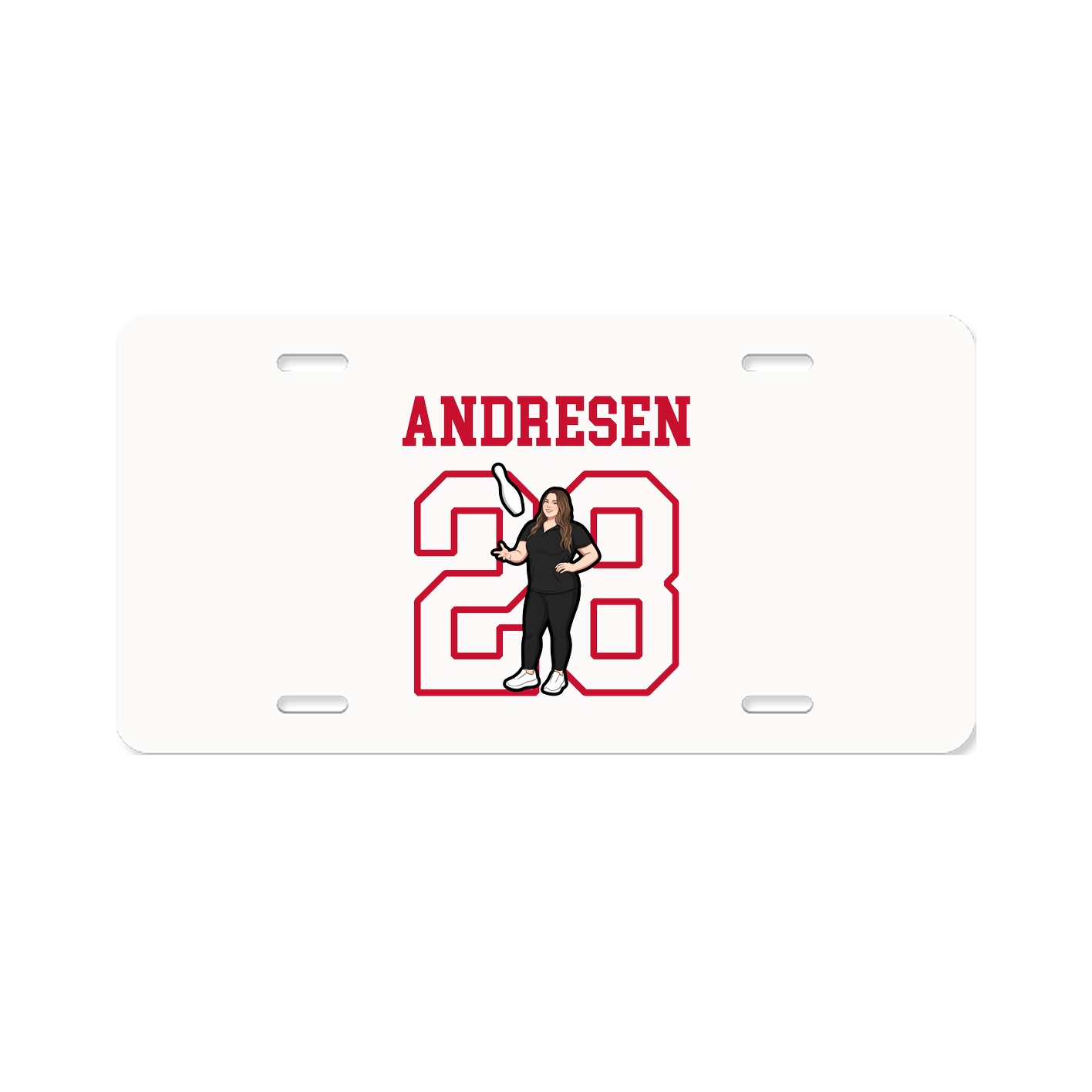 License Plate — Shirsey in Classic