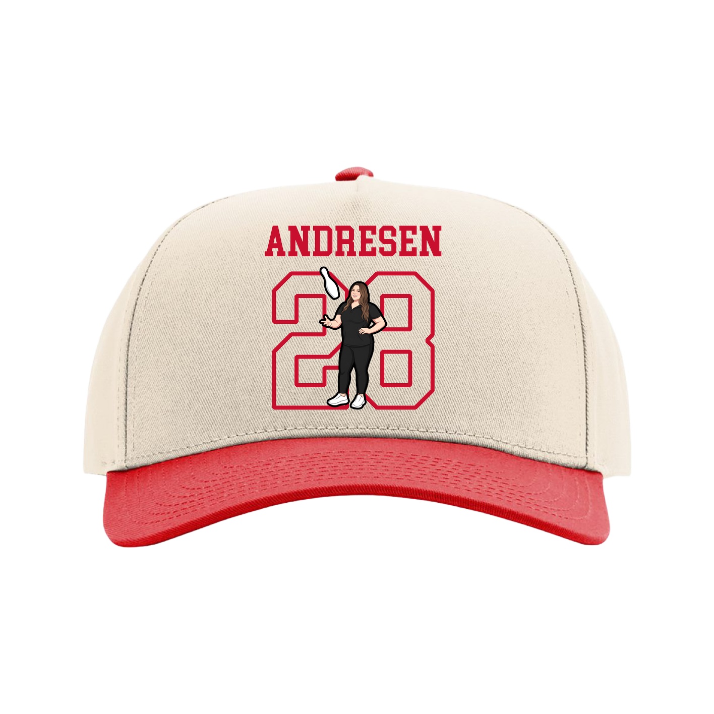 Full Fabric Five-Panel Champ Cap