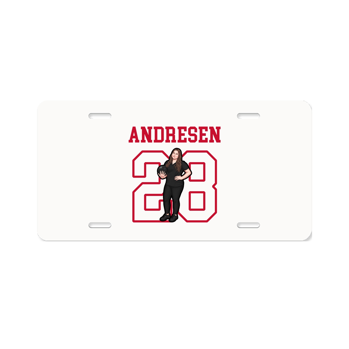 License Plate — Shirsey in Classic