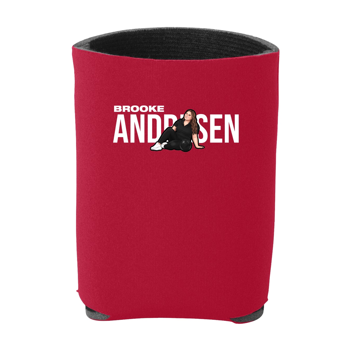 Can Holder — Player Name in Red