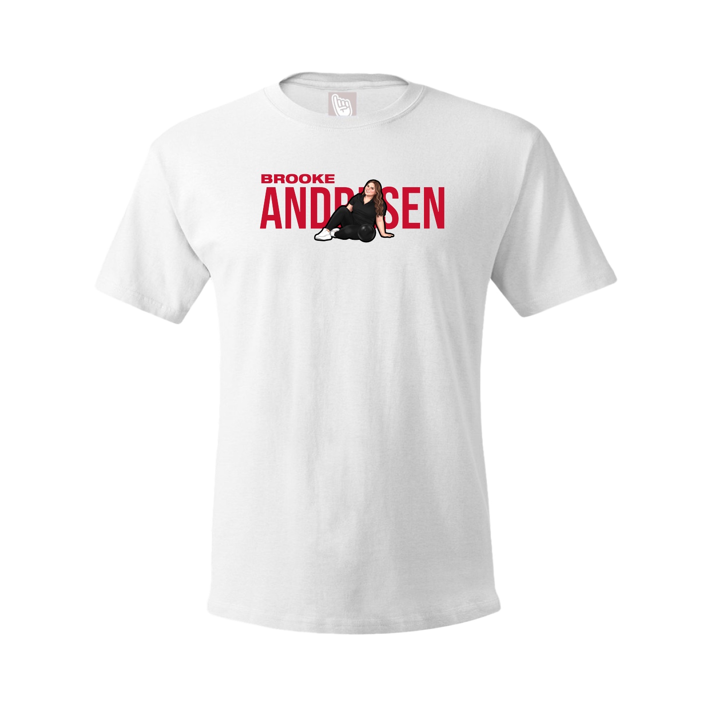 Youth Tee — Player Name in White
