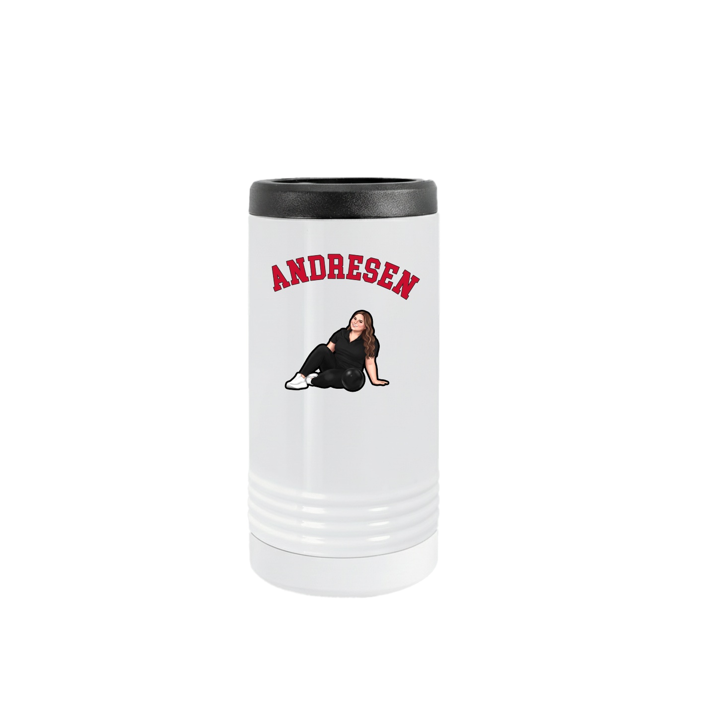 Slim Beverage Holder — Shirsey Arch in White