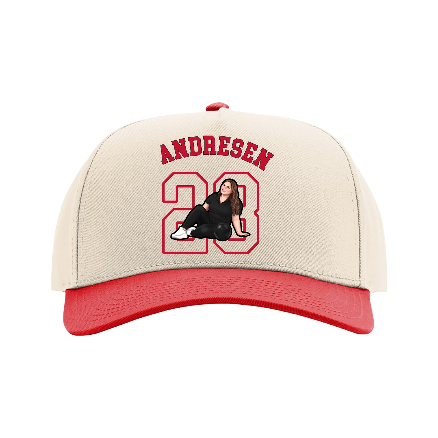 Full Fabric Five-Panel Champ Cap