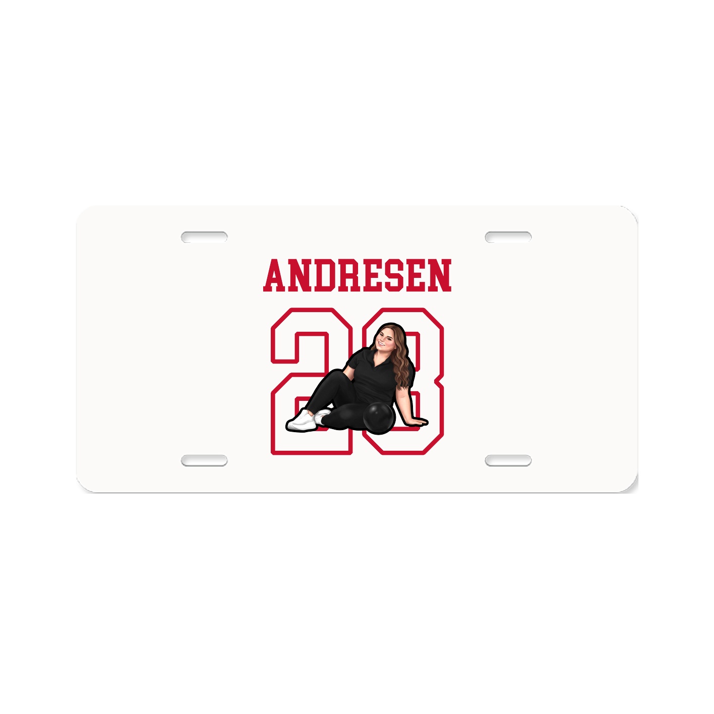 License Plate — Shirsey in Classic