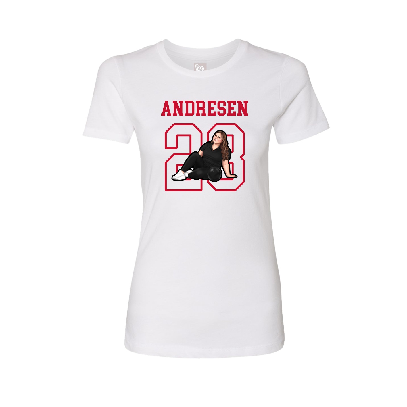 Fitted Women's Tee — Shirsey in White