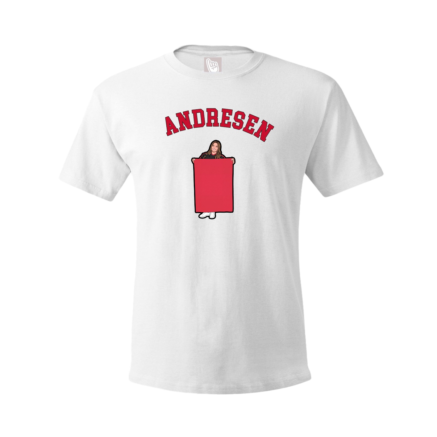 Youth Tee — Shirsey Arch in White