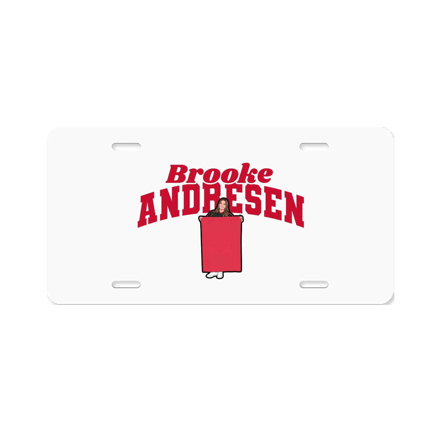 License Plate — Signature Arch in Classic