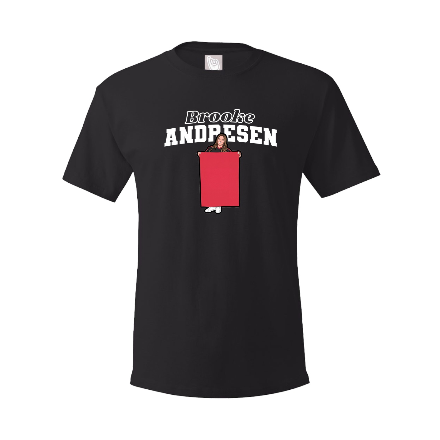 Youth Tee — Name Arch in Black