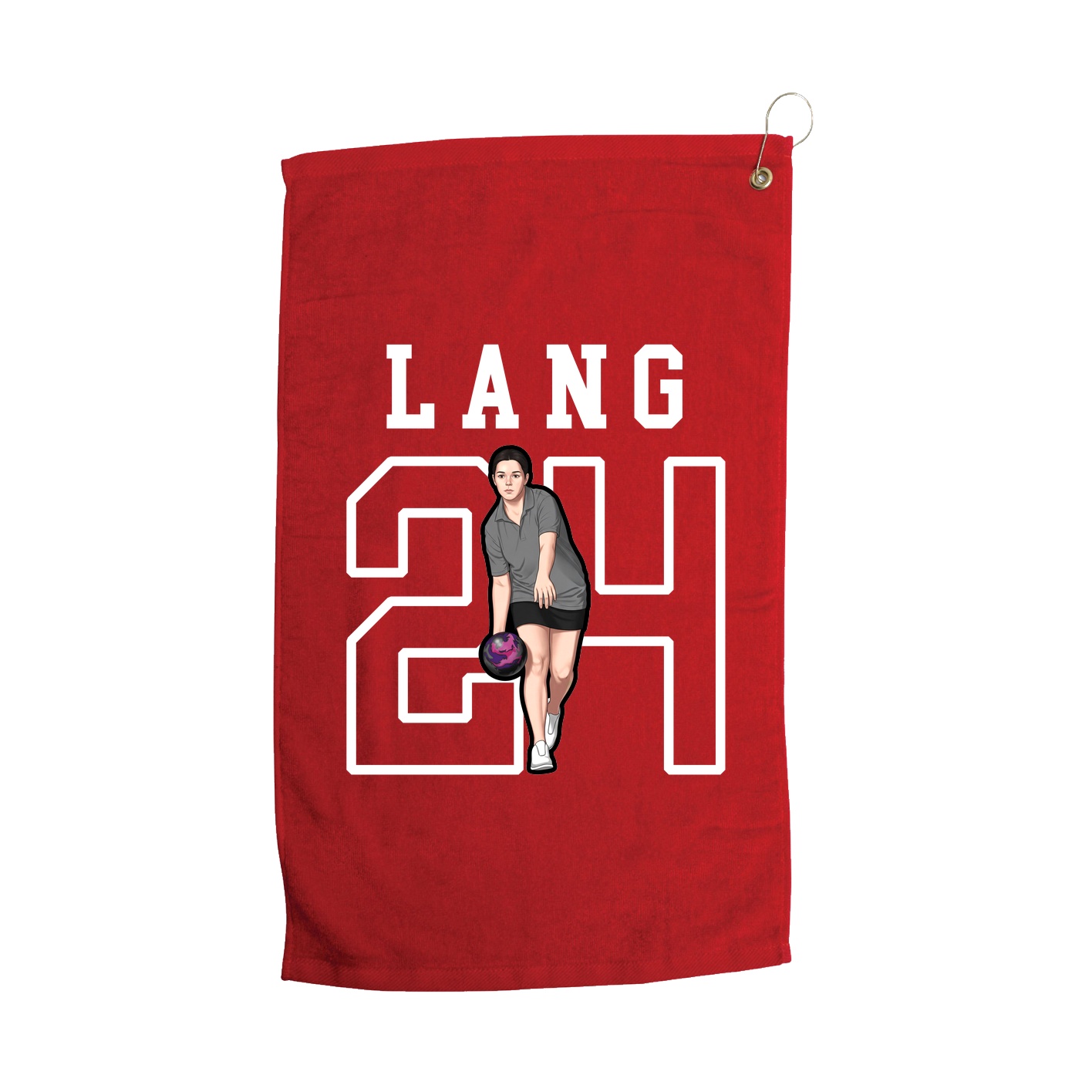 Golf Towel — Shirsey in Red