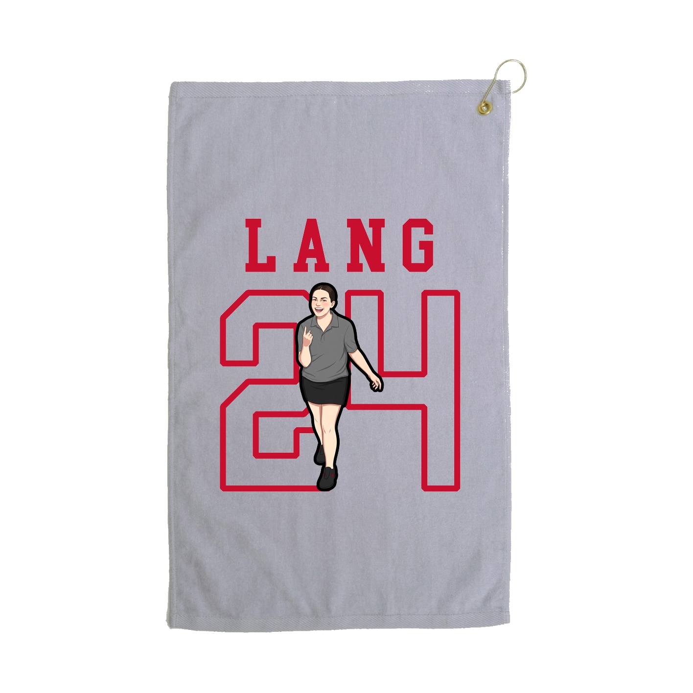 Golf Towel — Shirsey in Grey