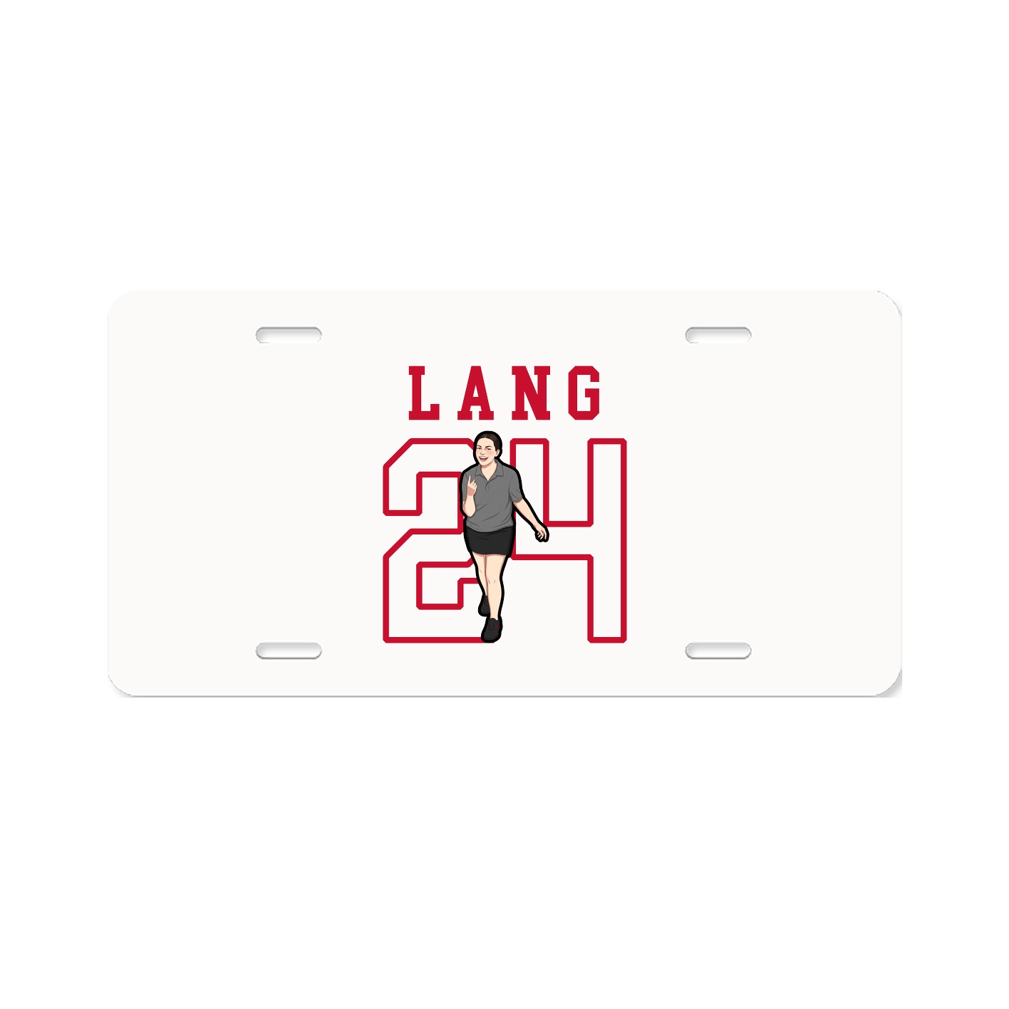 License Plate — Shirsey in Classic