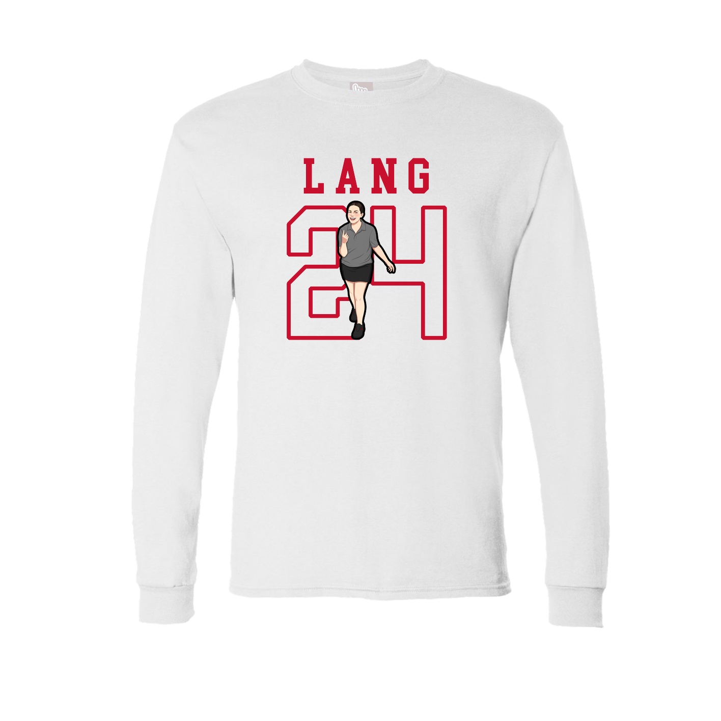 Long Sleeve Tee — Shirsey in White