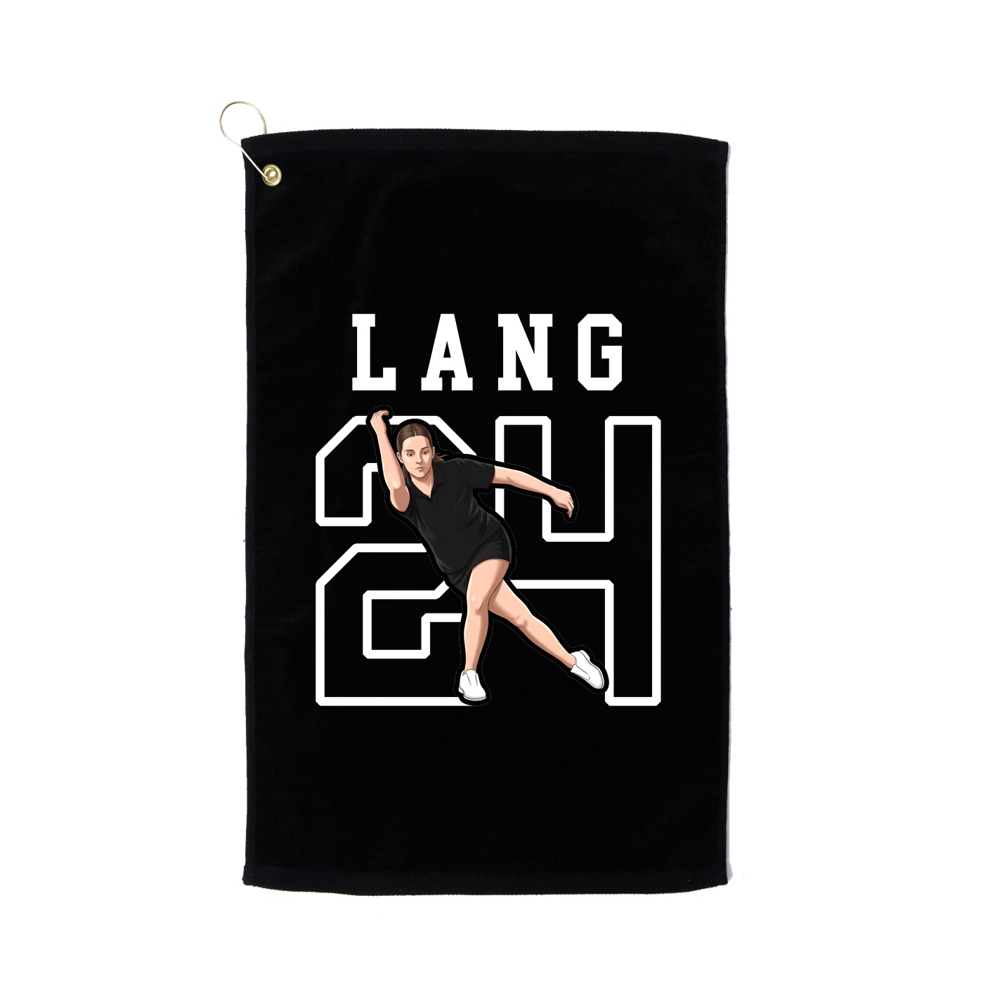 Golf Towel — Shirsey in Black