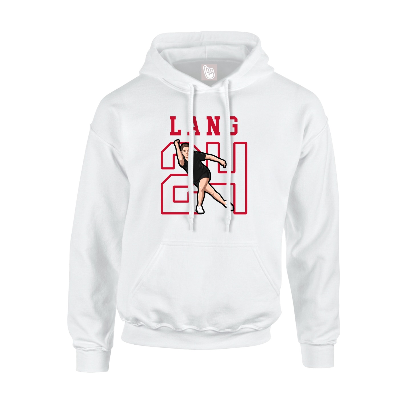 Youth Hoodie — Shirsey in White