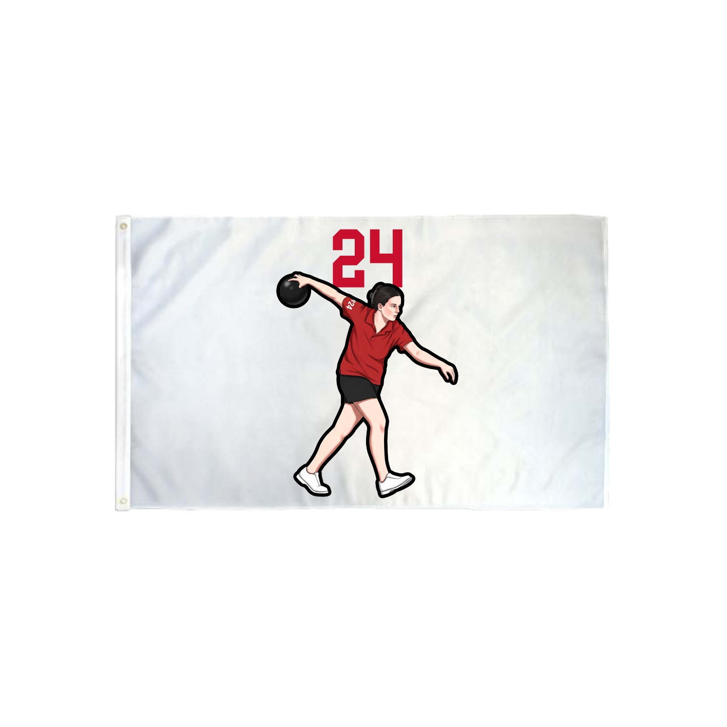 3x5 Flag — Number Top in Classic
