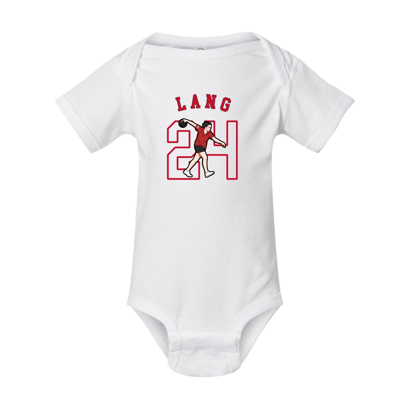 Baby Onesie — Shirsey Arch in White