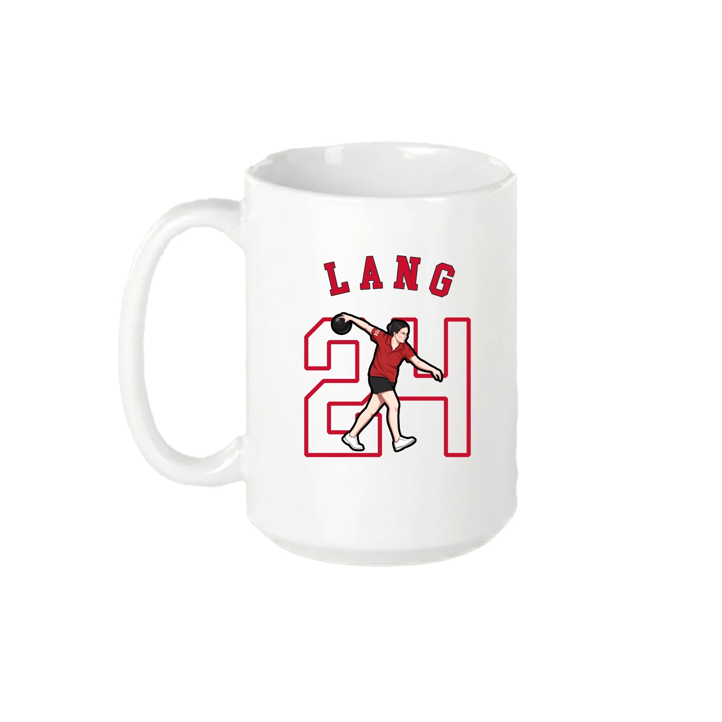 15oz Coffee Mug — Shirsey Arch in White