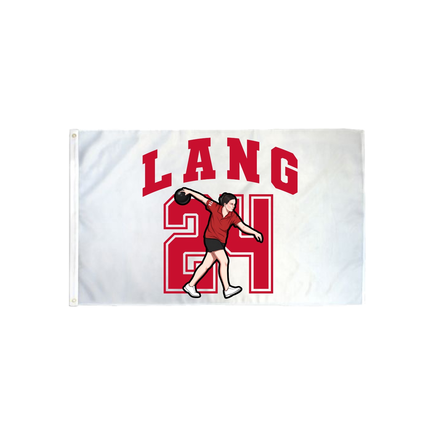 3x5 Flag — Number in Classic