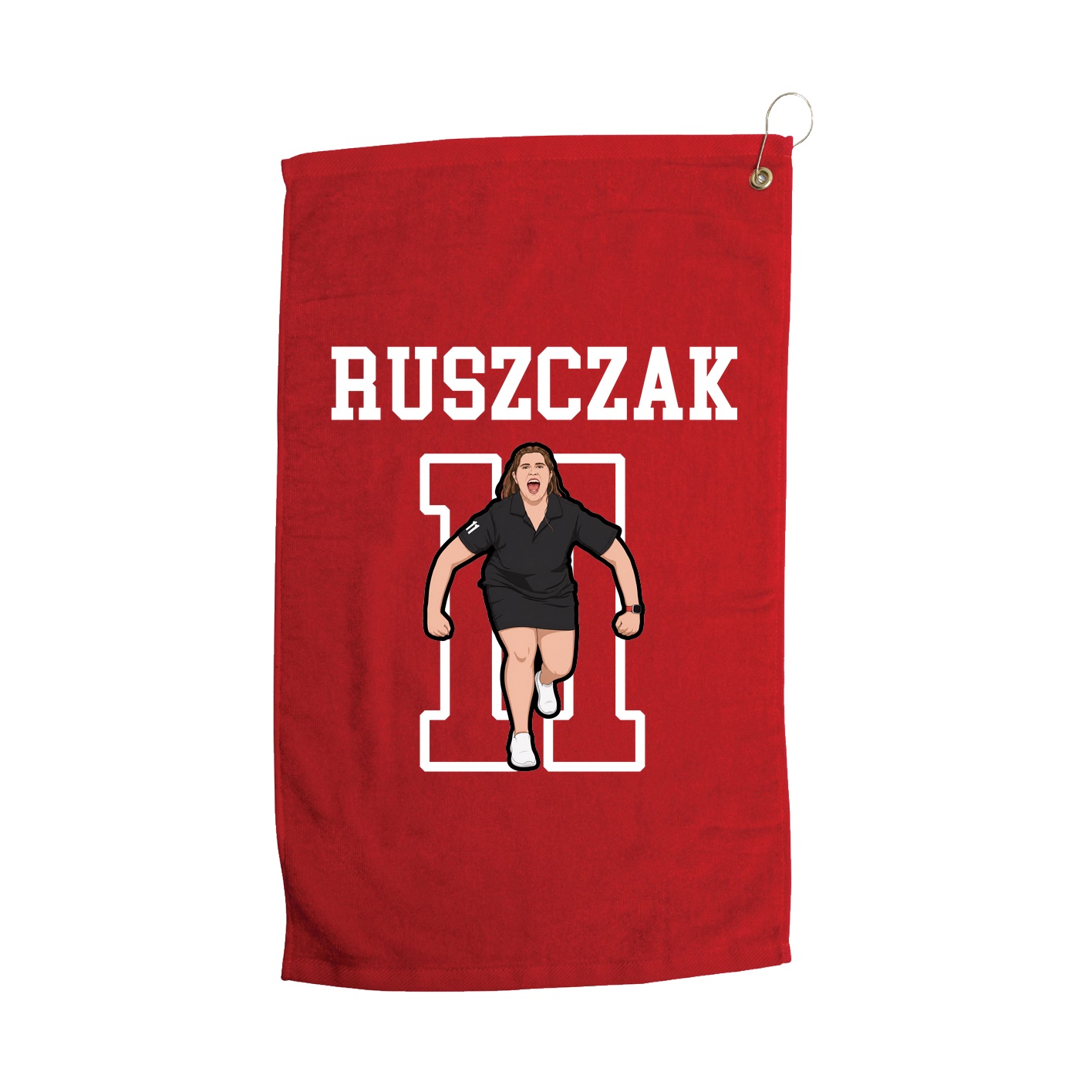 Golf Towel — Shirsey in Red
