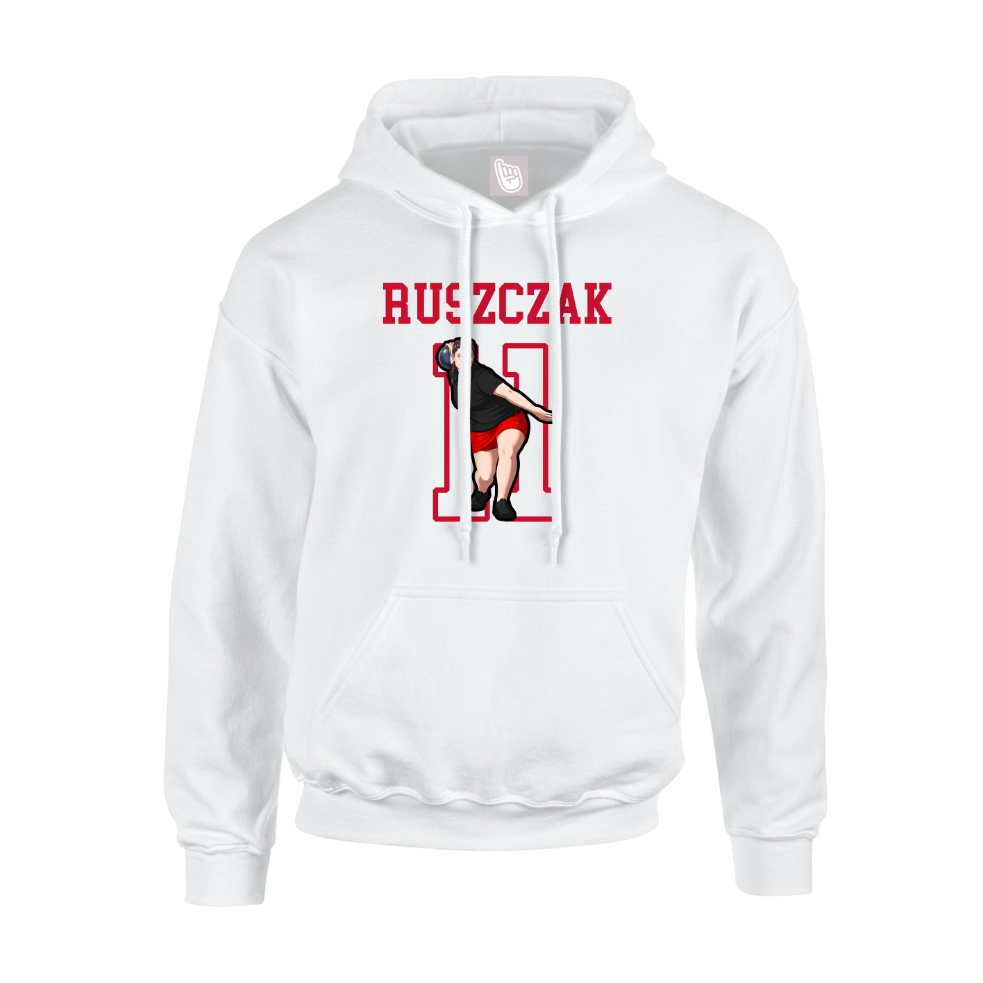 Youth Hoodie — Shirsey in White