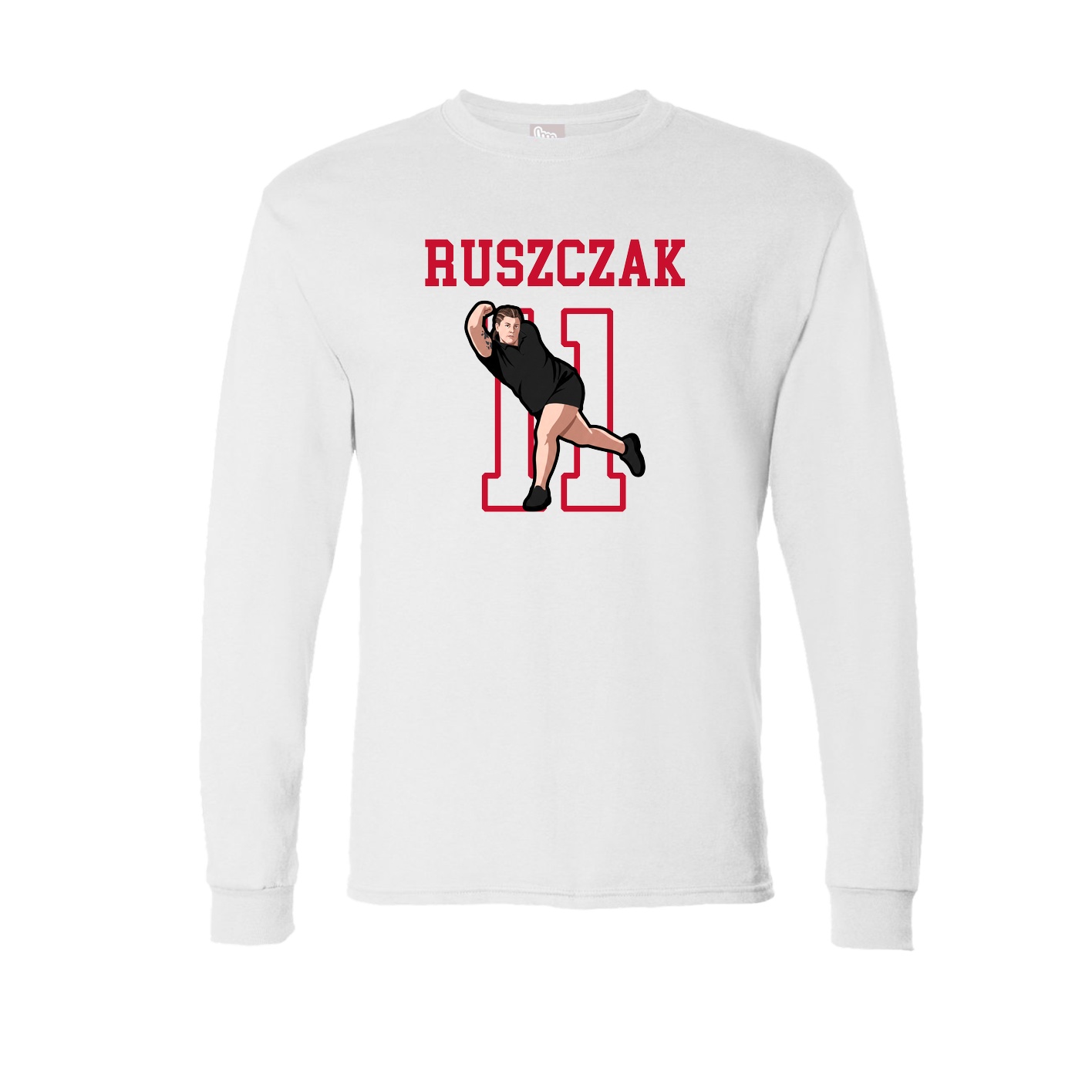 Long Sleeve Tee — Shirsey in White