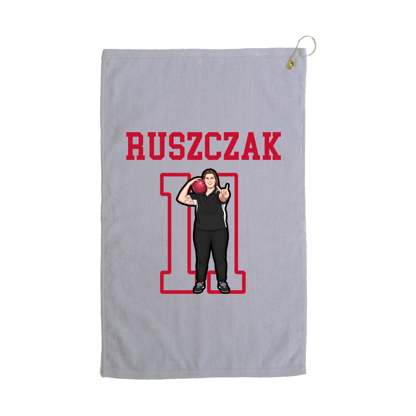 Golf Towel — Shirsey in Grey