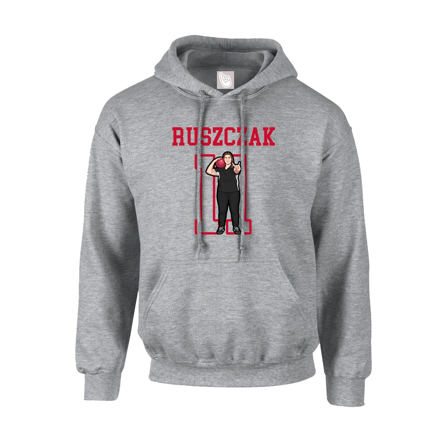 Hoodie — Shirsey in Grey