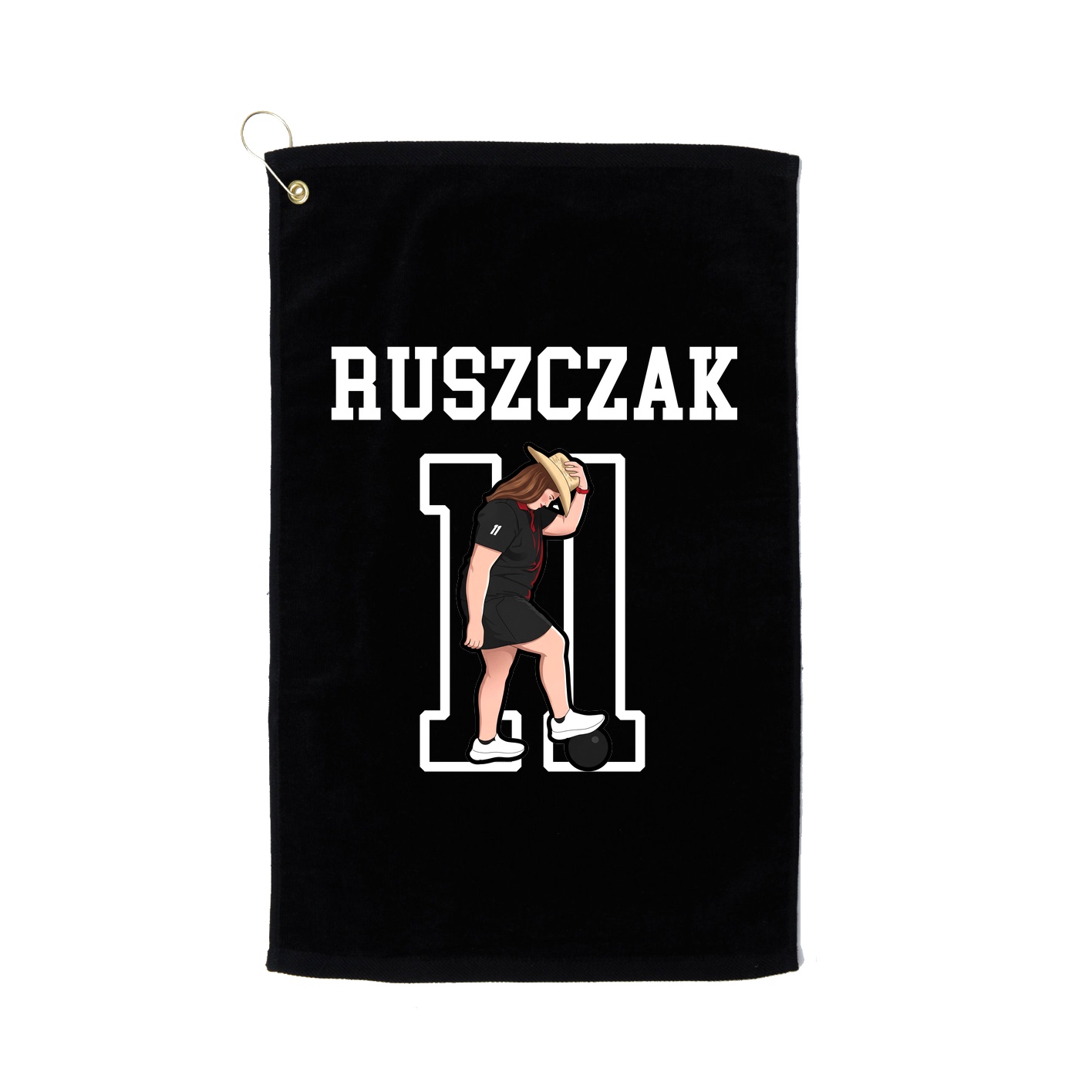 Golf Towel — Shirsey in Black