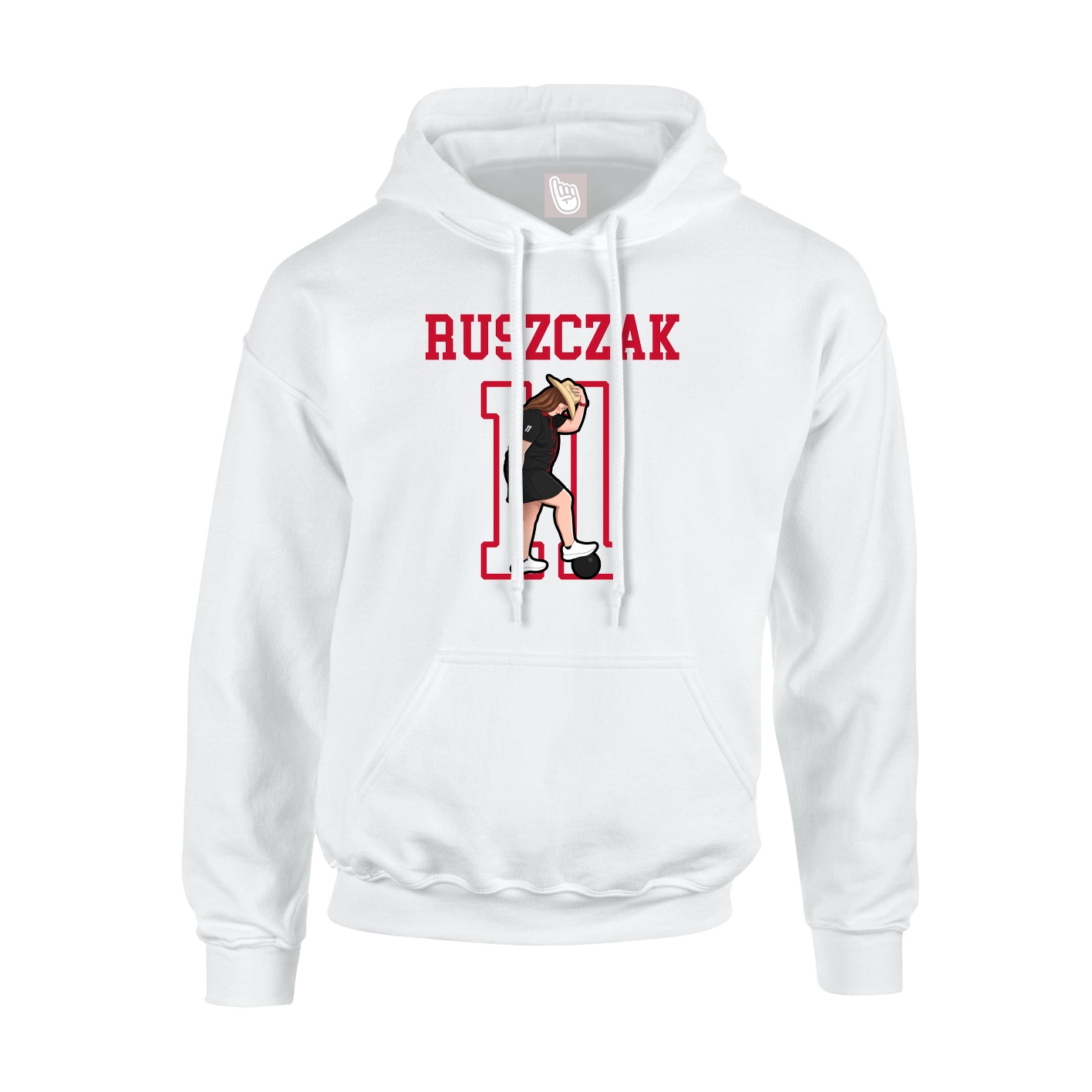 Youth Hoodie — Shirsey in White