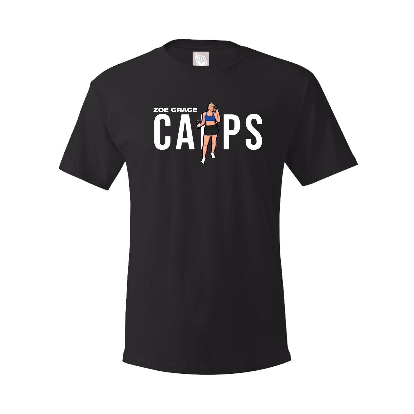 Tee — Player Name in Black