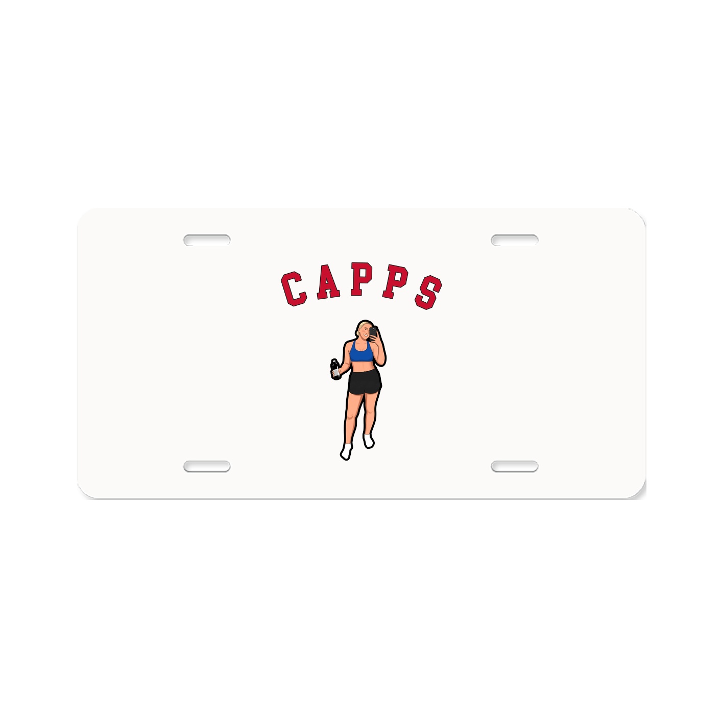 License Plate — Shirsey Arch in Classic