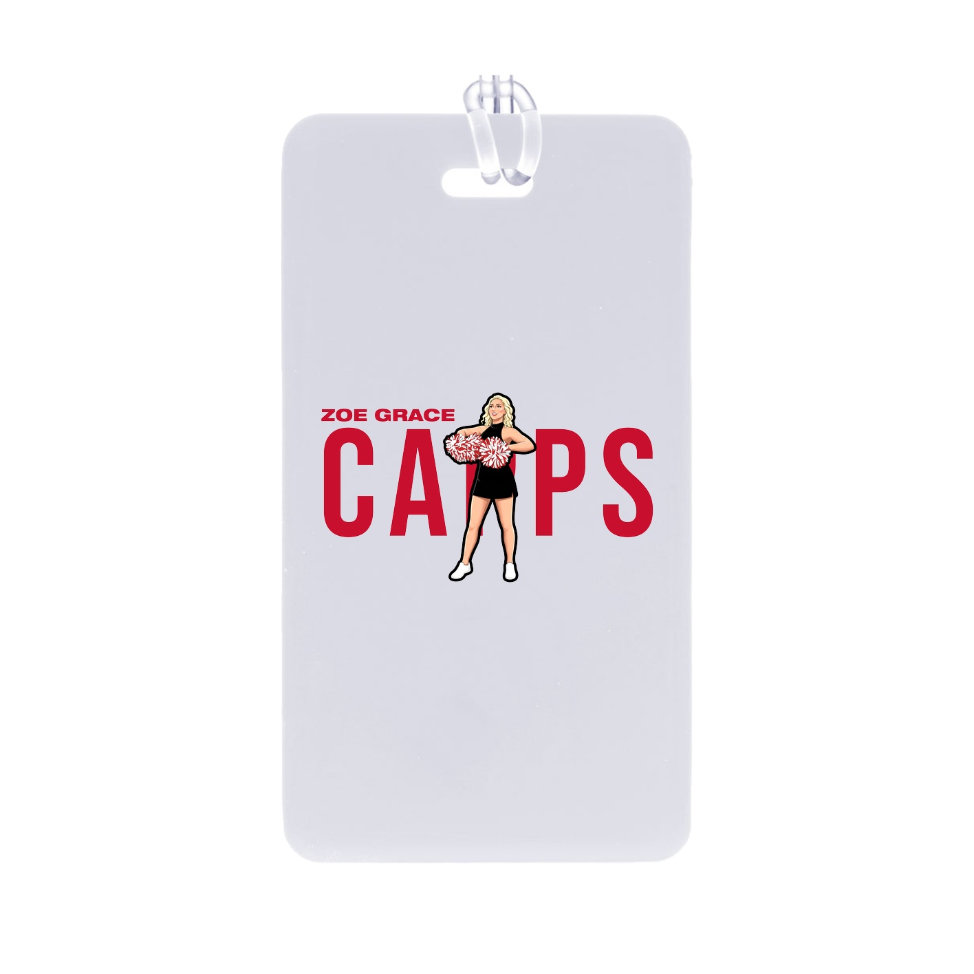 Bag Tag — Player Name in Classic