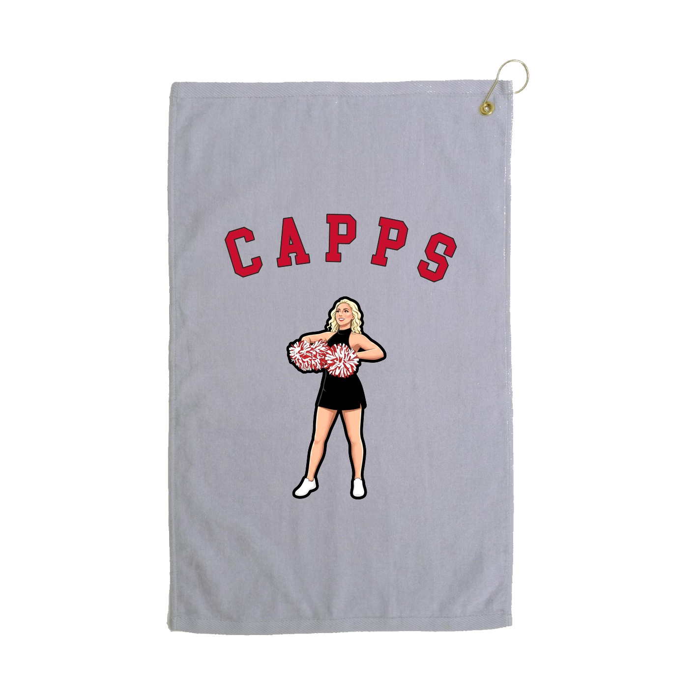 Golf Towel — Shirsey Arch in Grey