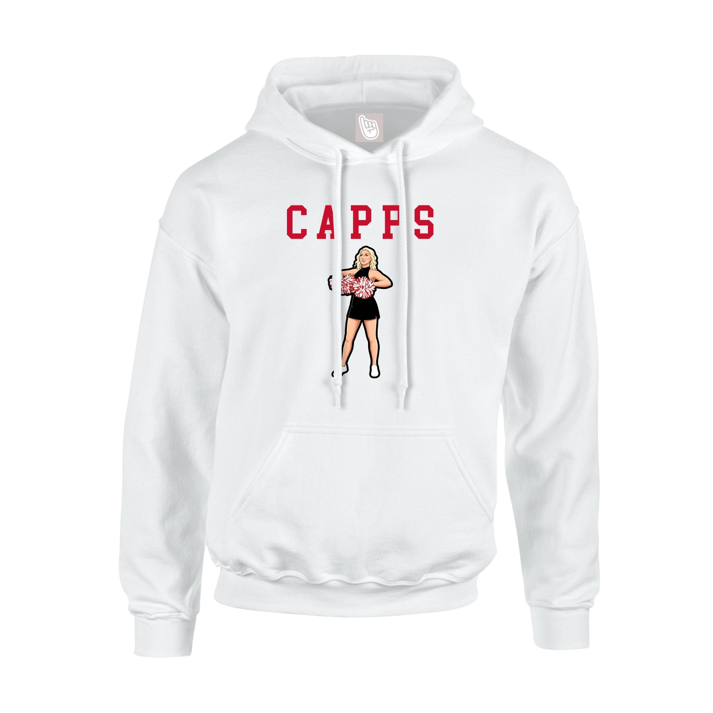 Youth Hoodie — Shirsey in White