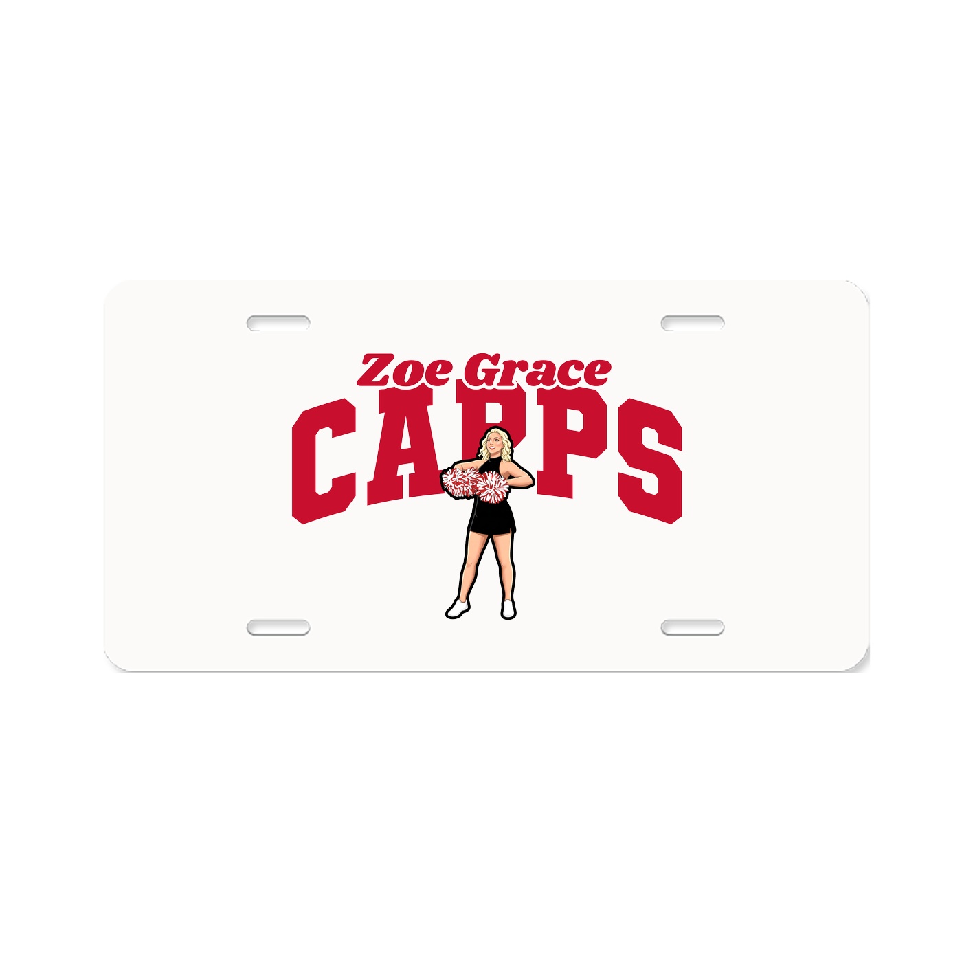 License Plate — Signature Arch in Classic