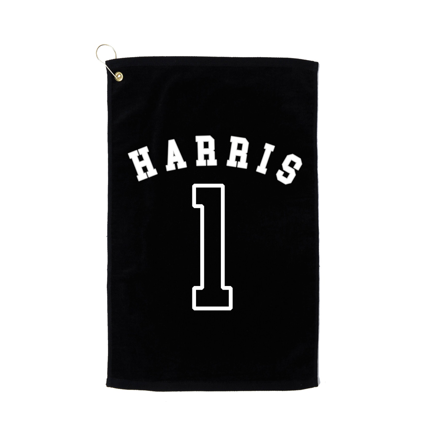 Golf Towel — Shirsey Arch in Black