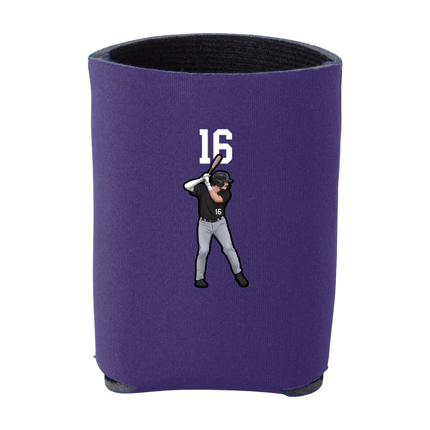 Can Holder — Number Top in Purple