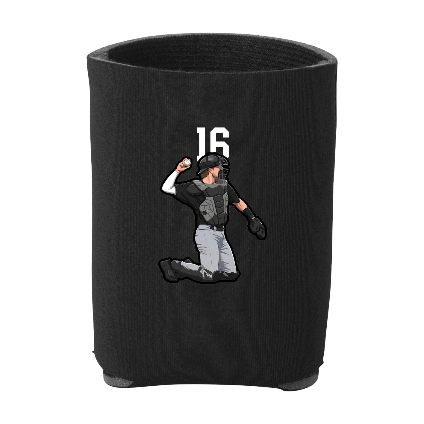 Can Holder — Number Top in Black