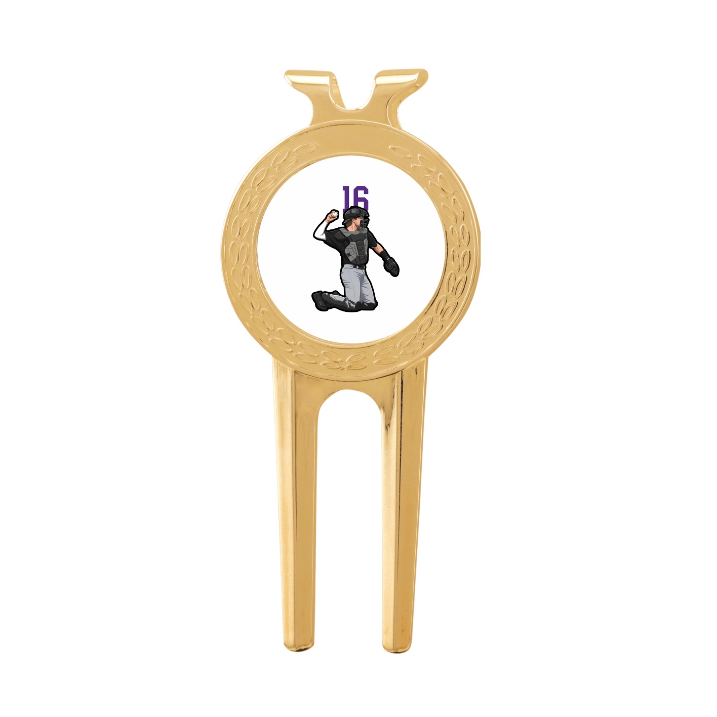 Divot Tool with Ball Marker — Number Top in Classic