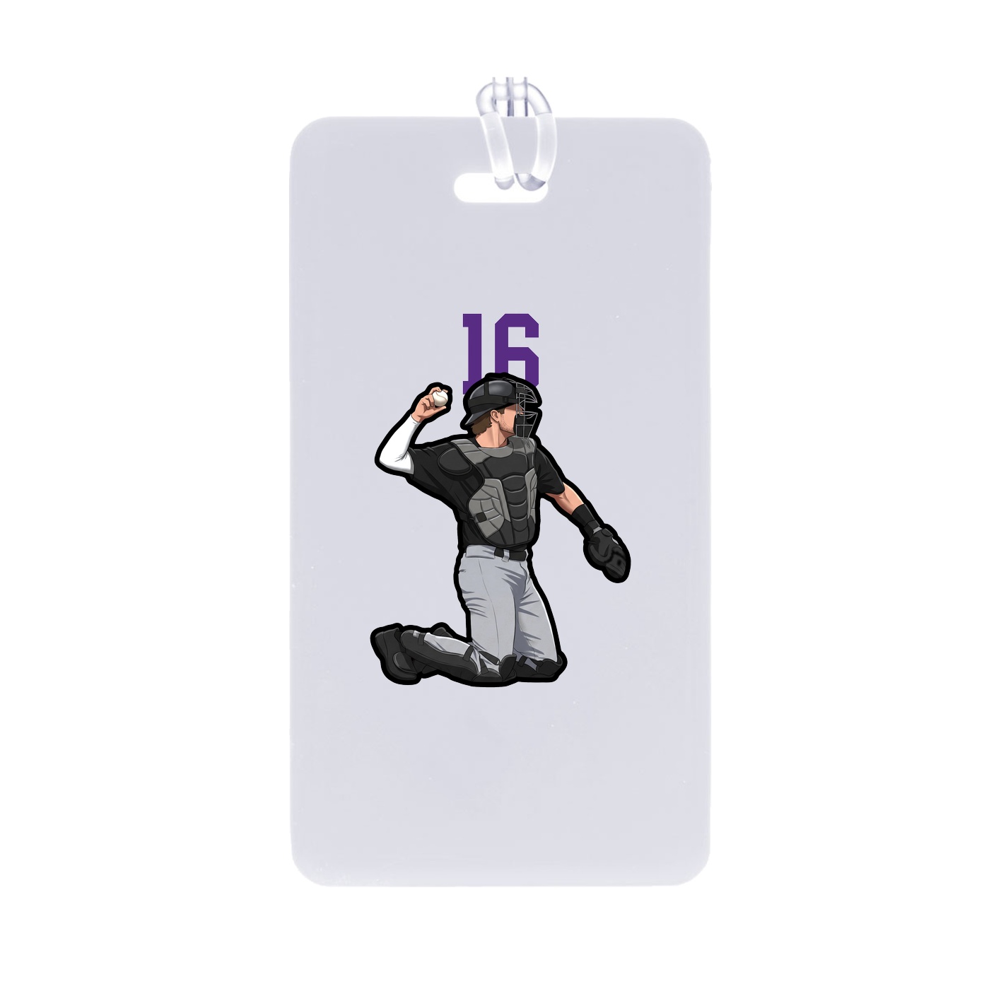 Bag Tag — Number Top in Classic
