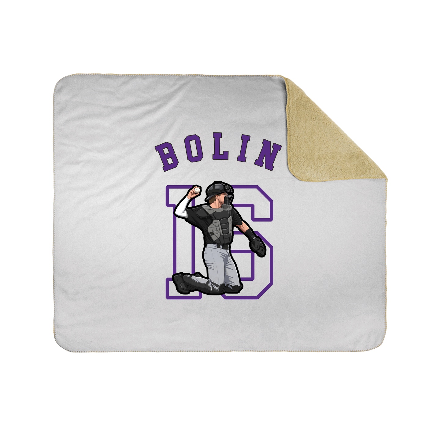 Throw Blanket — Shirsey Arch in White
