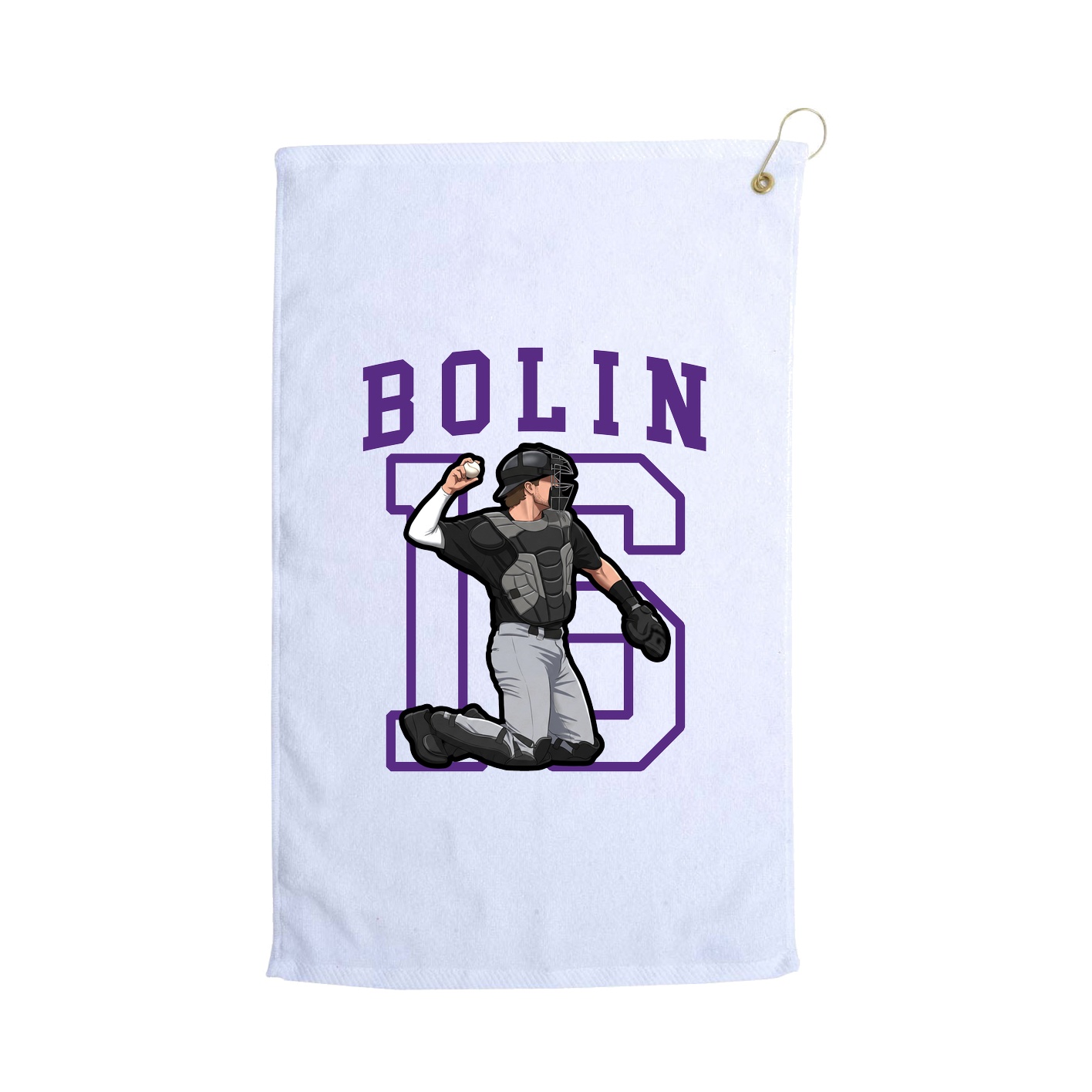 Golf Towel — Shirsey in White