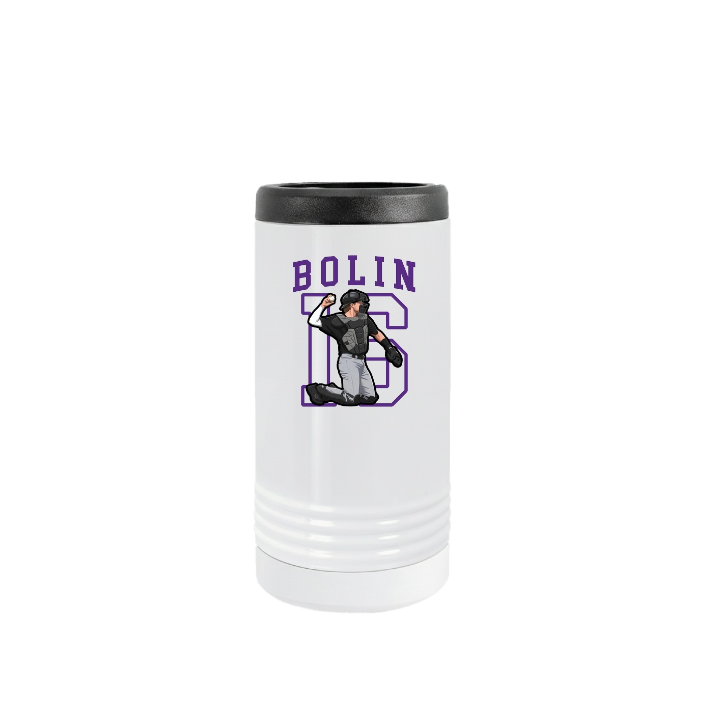 Slim Beverage Holder — Shirsey in White