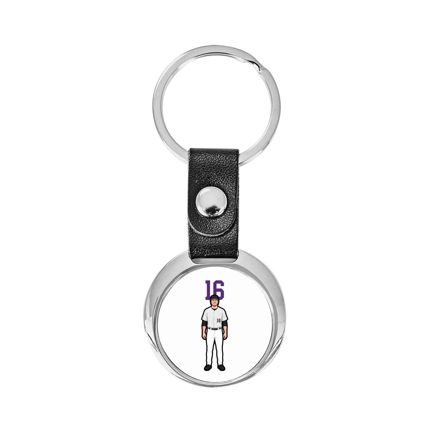Key Chain — Number Top in Classic