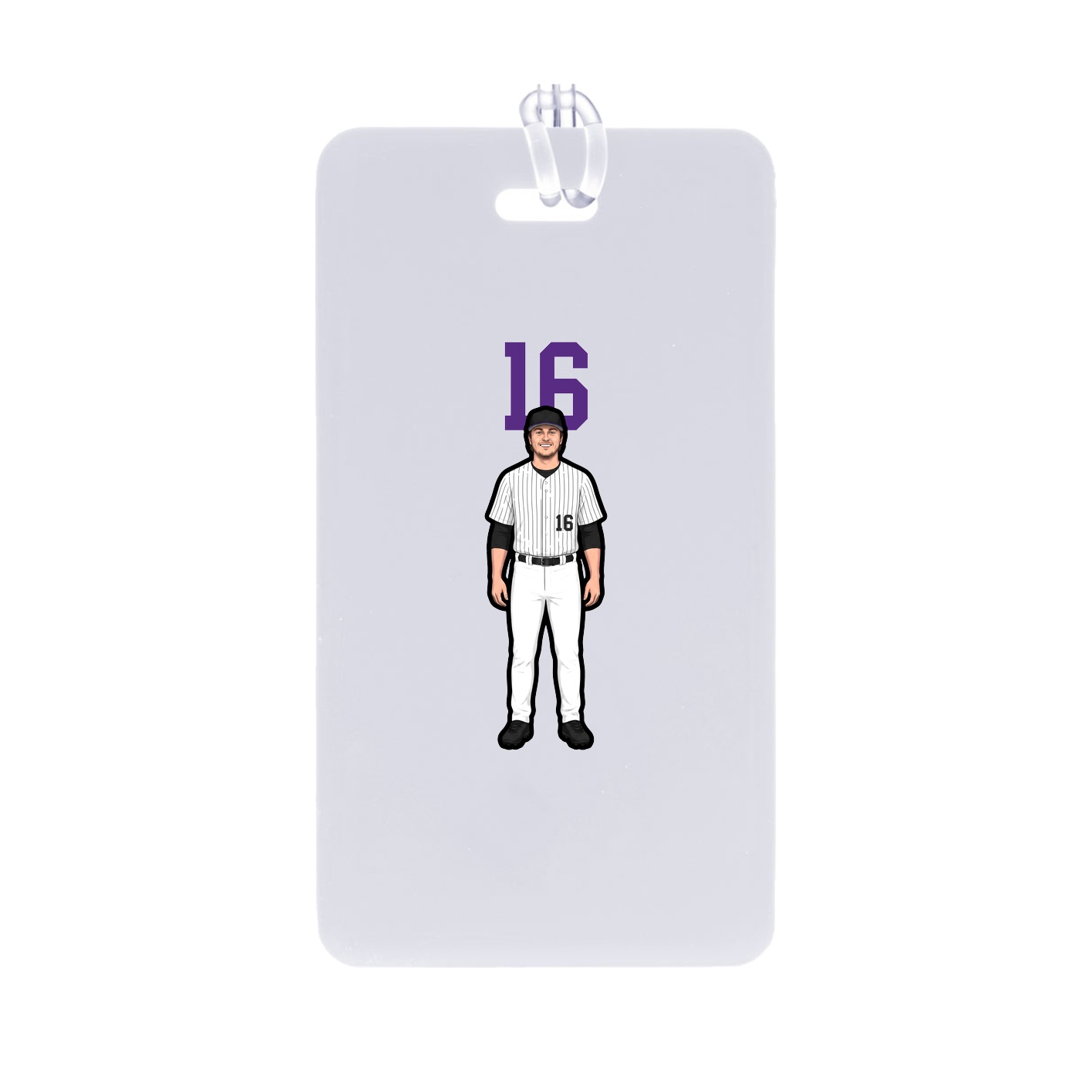 Bag Tag — Number Top in Classic