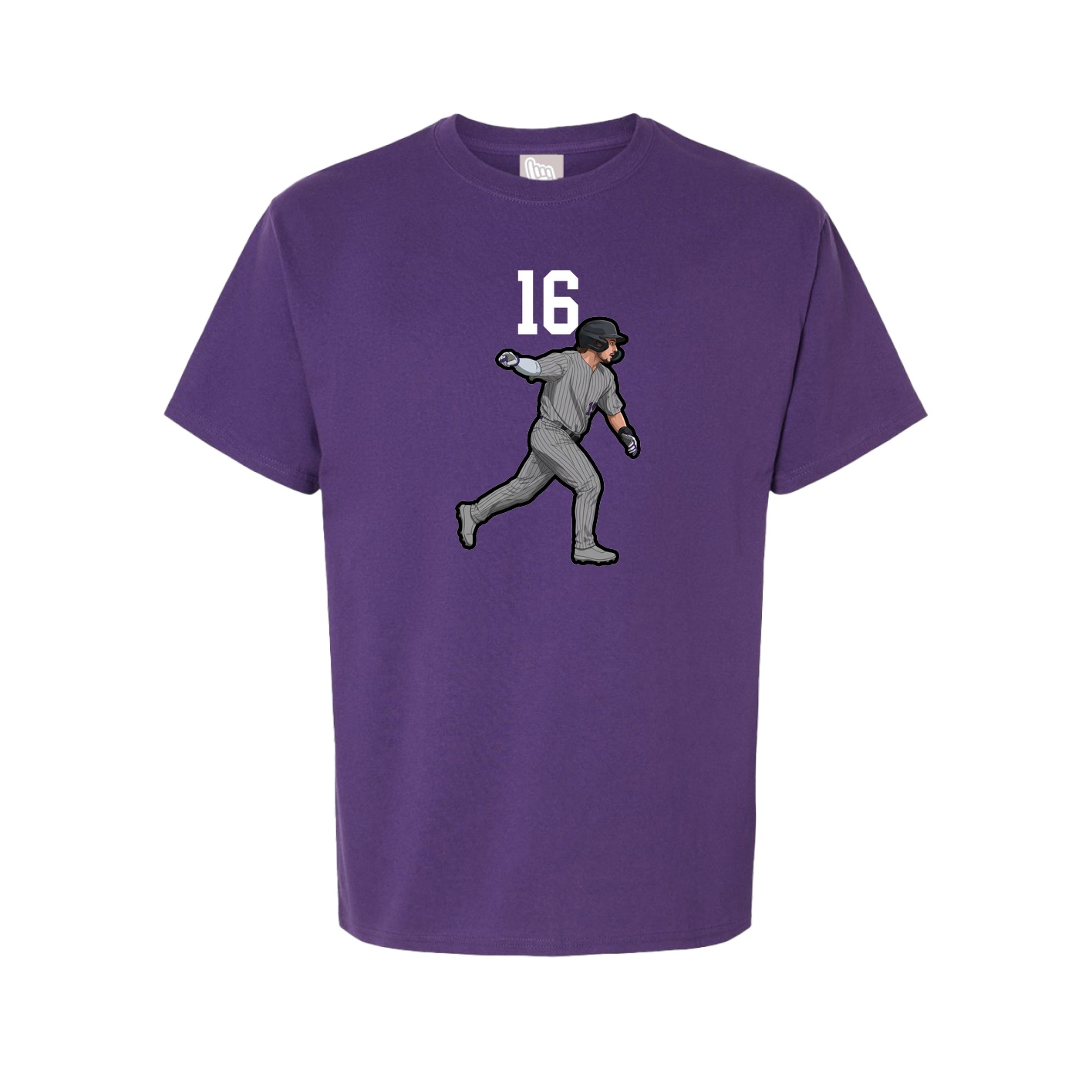 Tee — Number Top in Purple