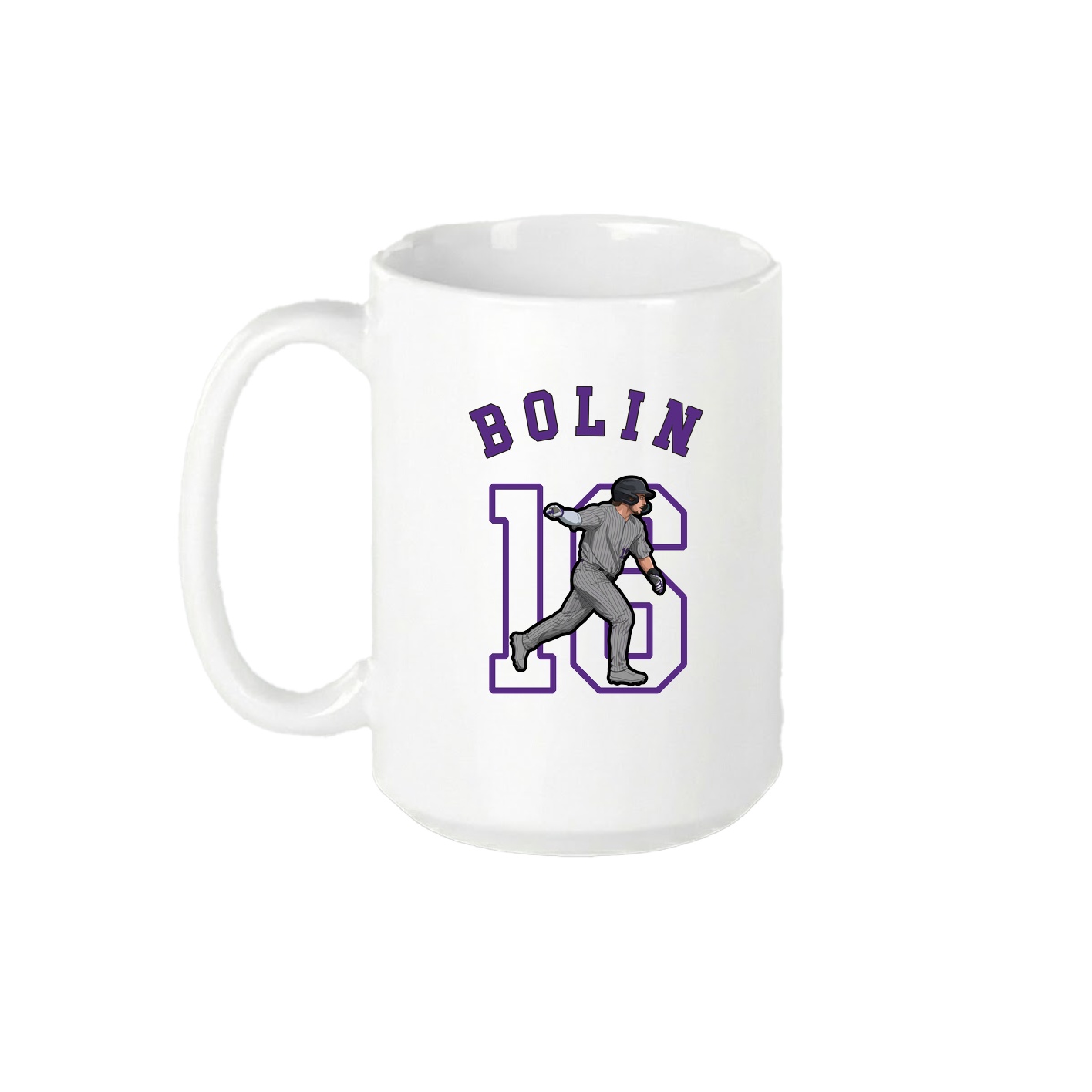 15oz Coffee Mug — Shirsey Arch in White