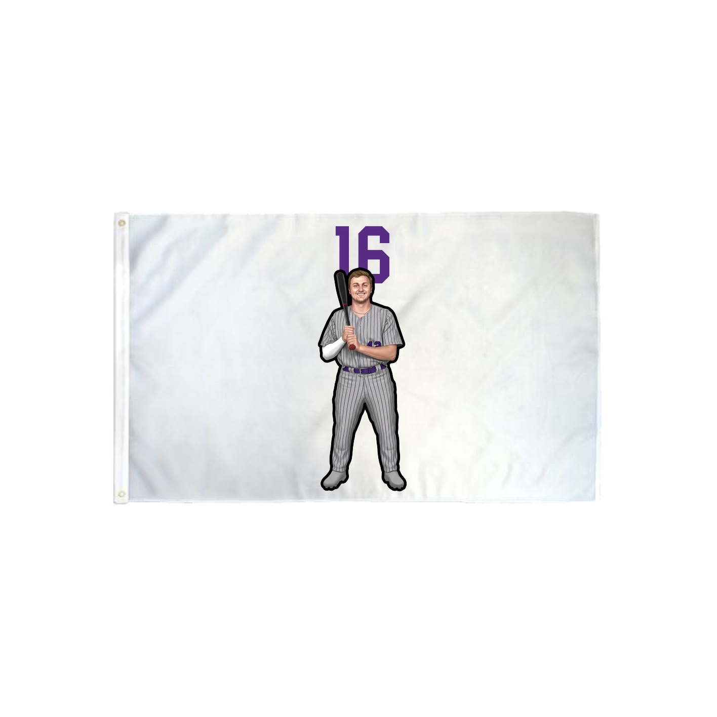 3x5 Flag — Number Top in Classic