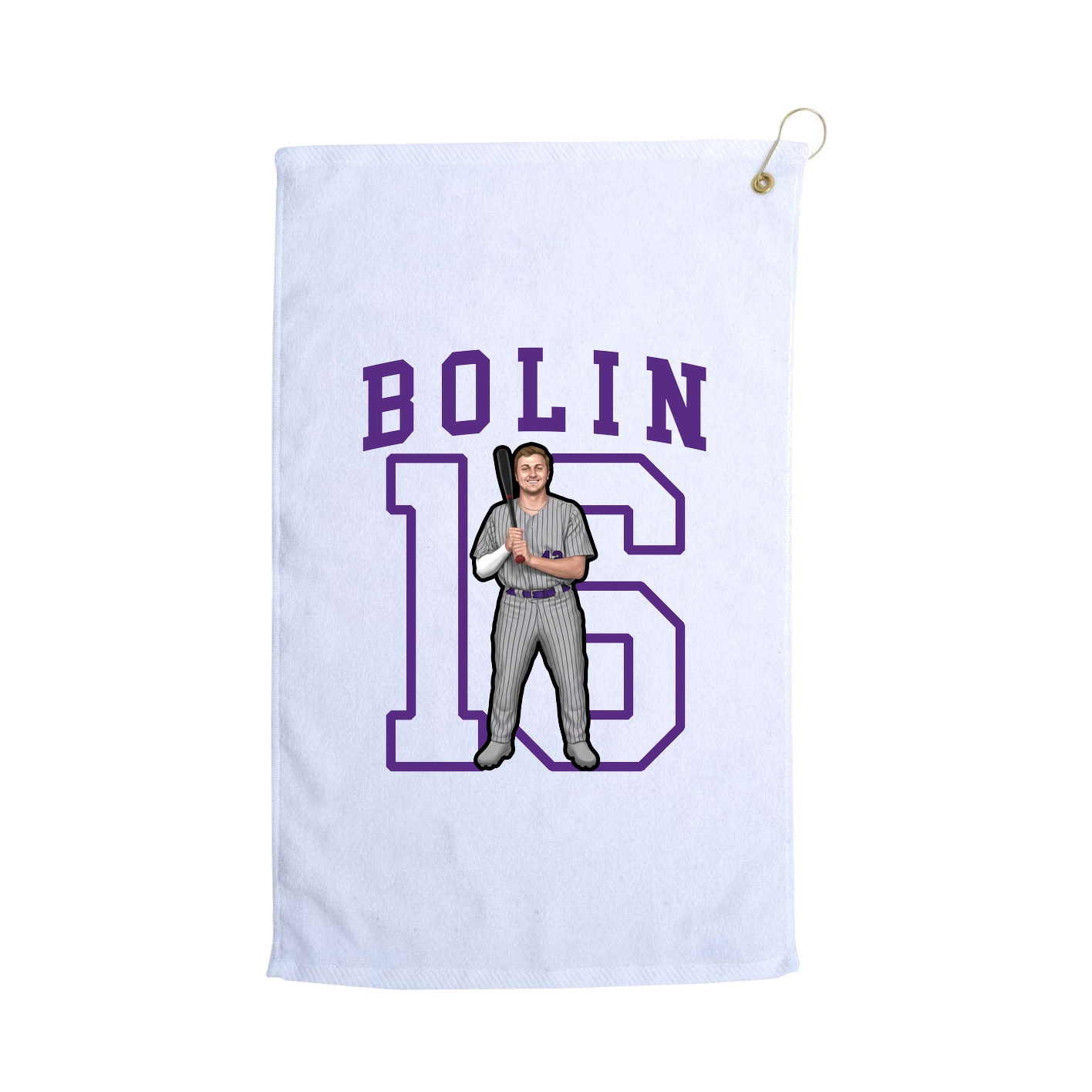 Golf Towel — Shirsey in White